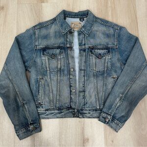 Polo by Ralph Lauren Denim  Trucker Jacket with Bear Print Lining